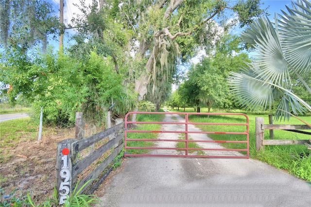 view of gate