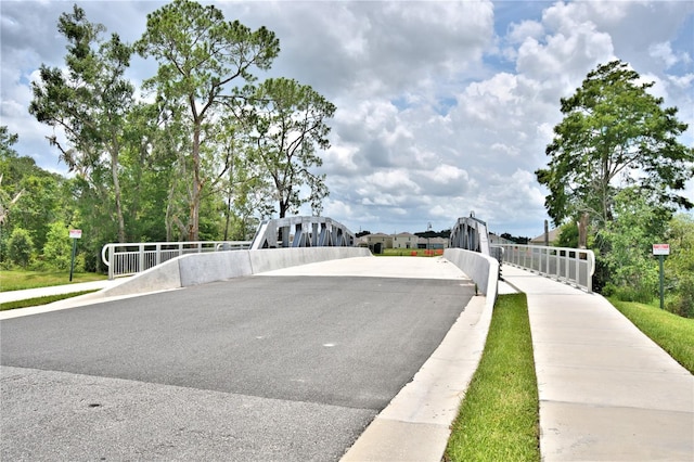 view of road