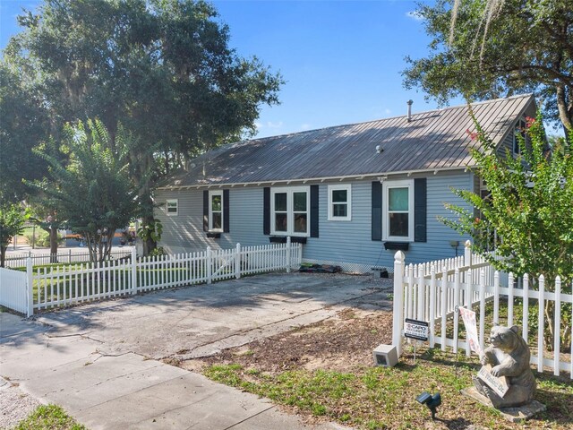 view of ranch-style house