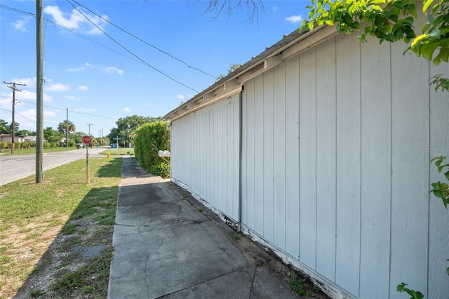 view of property exterior