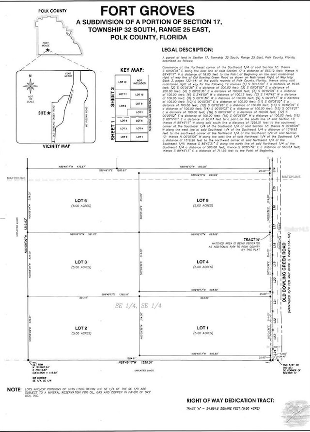 1900 Davis Rd, Fort Meade FL, 33841 land for sale