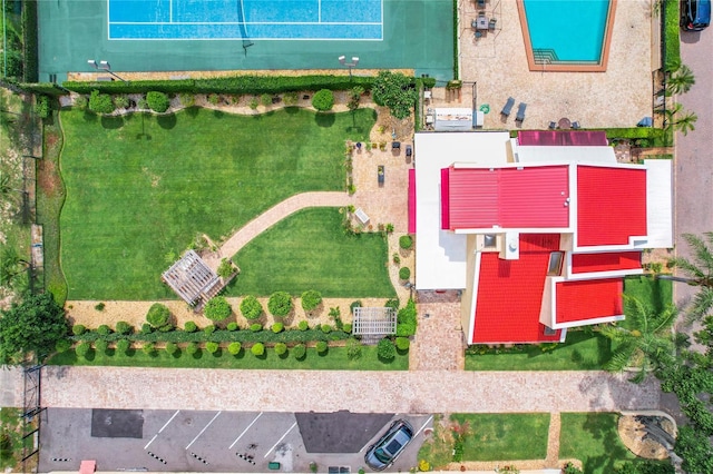 bird's eye view
