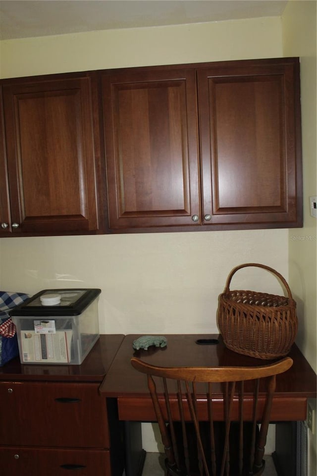 view of dining room