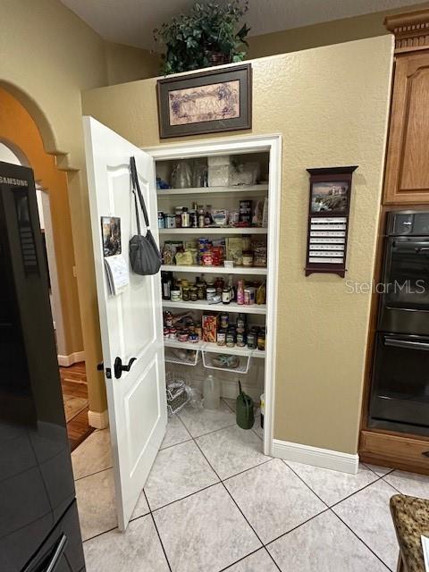 view of pantry