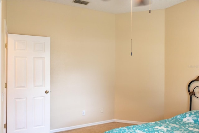 unfurnished bedroom featuring carpet flooring