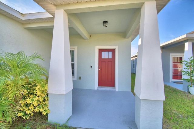 view of property entrance