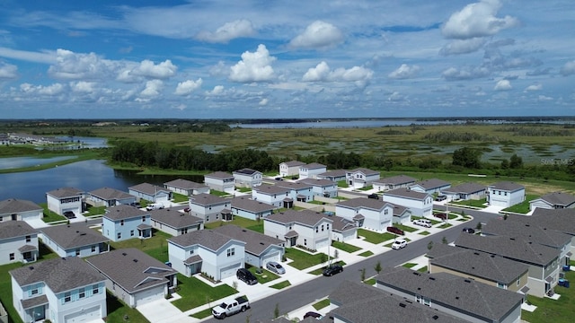 5031 Starboard St, Haines City, FL 33844 - birds eye view of property featuring a residential view and a water view