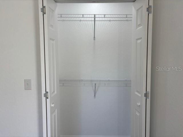 view of closet