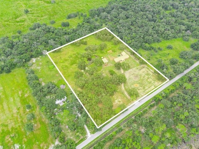 4485 Murphy Rd, Ona, FL 33865 - aerial view of property's location with property boundaries highlighted