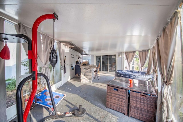34415 Kingfish St, Fruitland Park, FL 34731 - view of unfurnished sunroom
