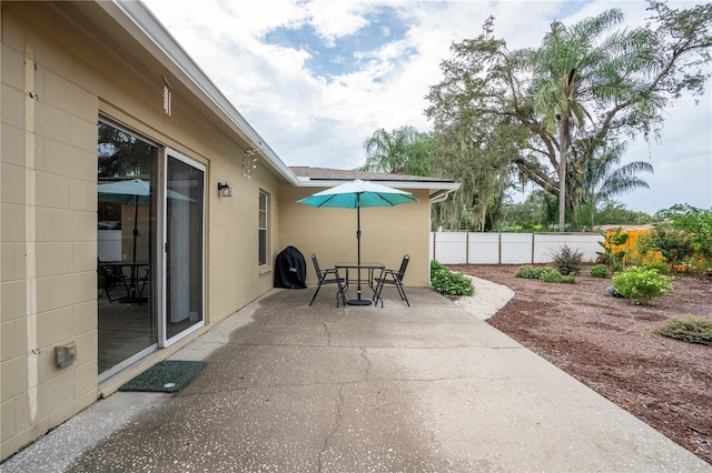 view of patio