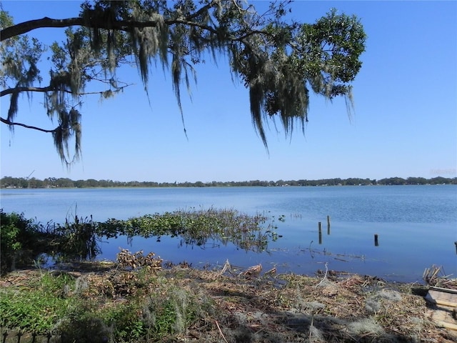 view of water feature