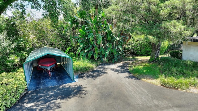 view of road