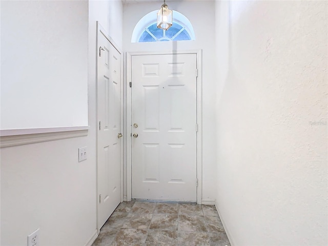 view of doorway to outside