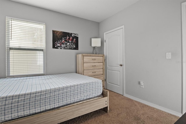 bedroom featuring carpet floors