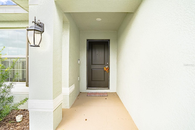 view of entrance to property