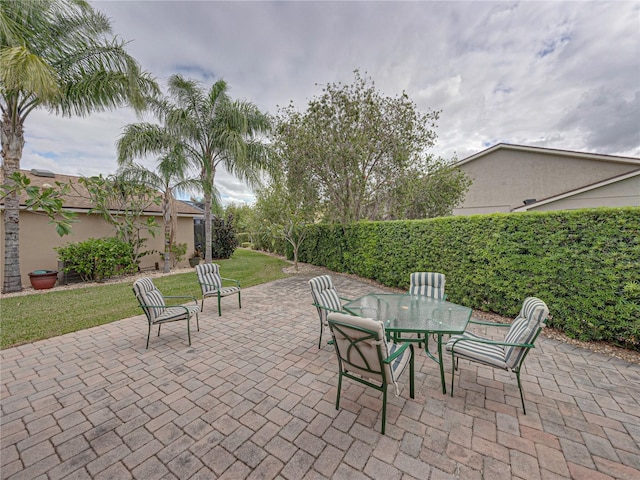 view of patio / terrace