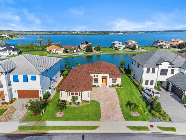 193 Stargrass Dr, Auburndale, FL 33823 - aerial view of residential area with a large body of water