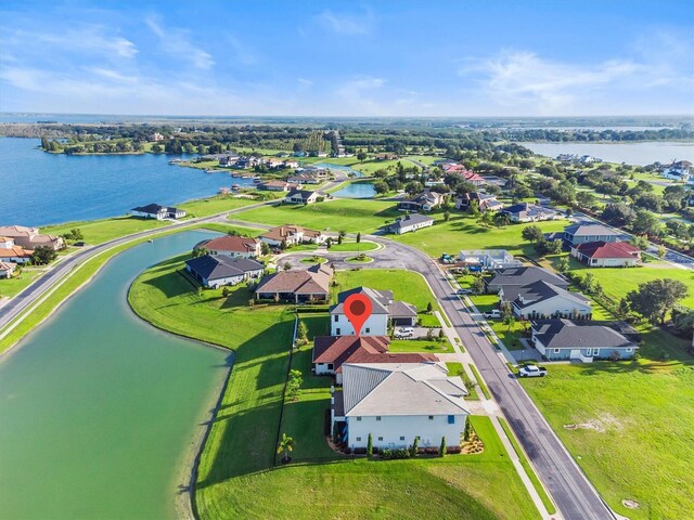 193 Stargrass Dr, Auburndale, FL 33823 - aerial view of residential area with a large body of water