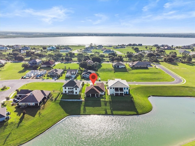 193 Stargrass Dr, Auburndale, FL 33823 - aerial perspective of suburban area with a nearby body of water