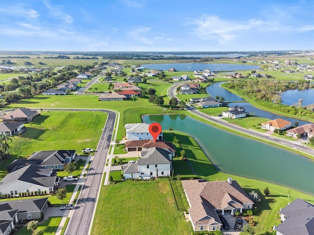 193 Stargrass Dr, Auburndale, FL 33823 - aerial perspective of suburban area featuring a nearby body of water
