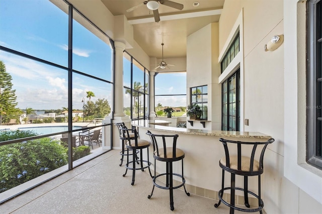 193 Stargrass Dr, Auburndale, FL 33823 - view of sunroom / solarium