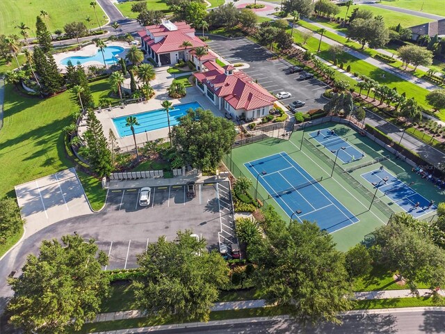 193 Stargrass Dr, Auburndale, FL 33823 - drone / aerial view of a pool