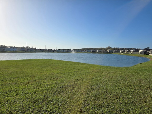 property view of water