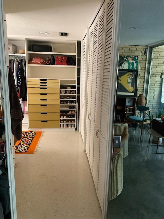 view of spacious closet