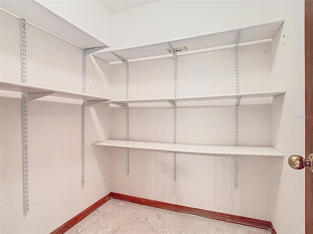 view of spacious closet