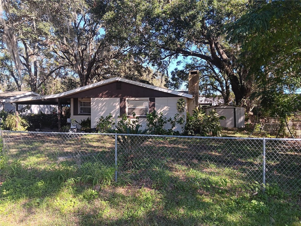 view of ranch-style house