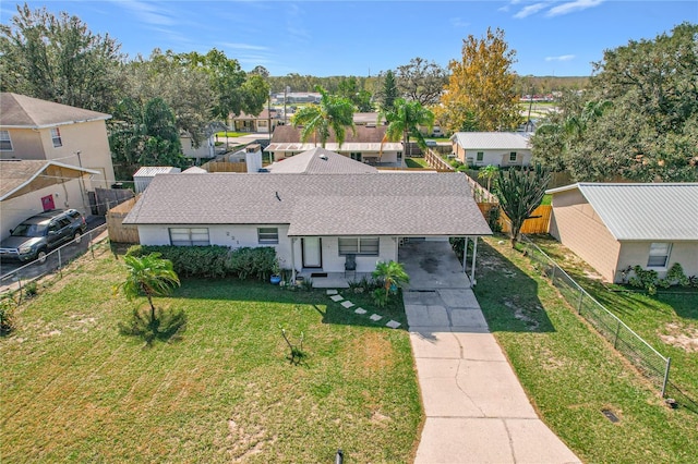 221 Dorothy St, Auburndale, FL 33823 - aerial perspective of suburban area