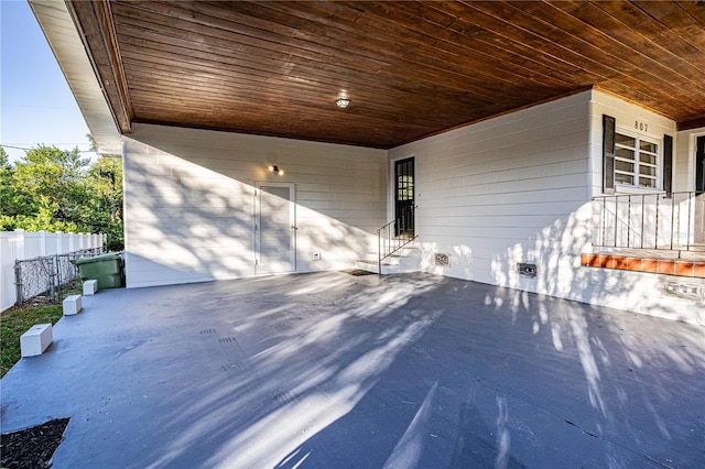 view of patio / terrace