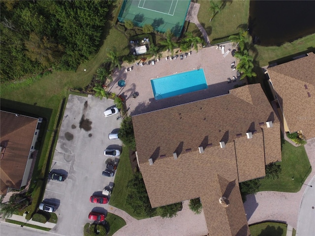 1644 Linz Ct, Winter Haven, FL 33884 - aerial overview of property's location featuring a pool area