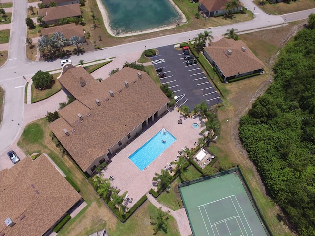 1644 Linz Ct, Winter Haven, FL 33884 - aerial view of property and surrounding area with a pool