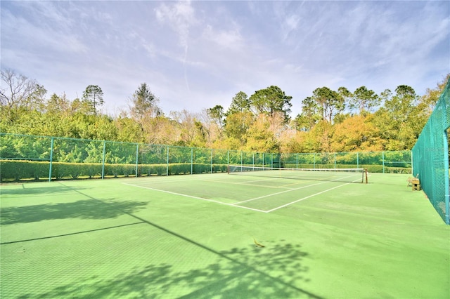 1644 Linz Ct, Winter Haven, FL 33884 - view of tennis court
