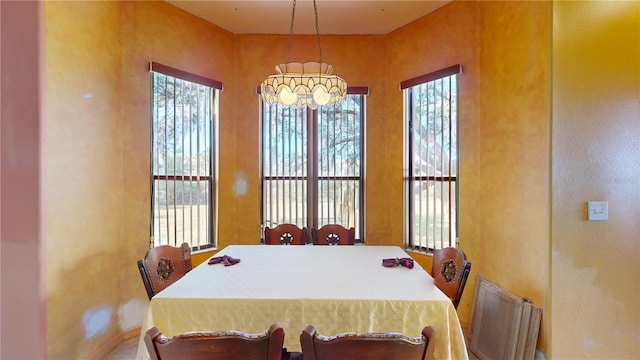 dining room featuring radiator heating unit