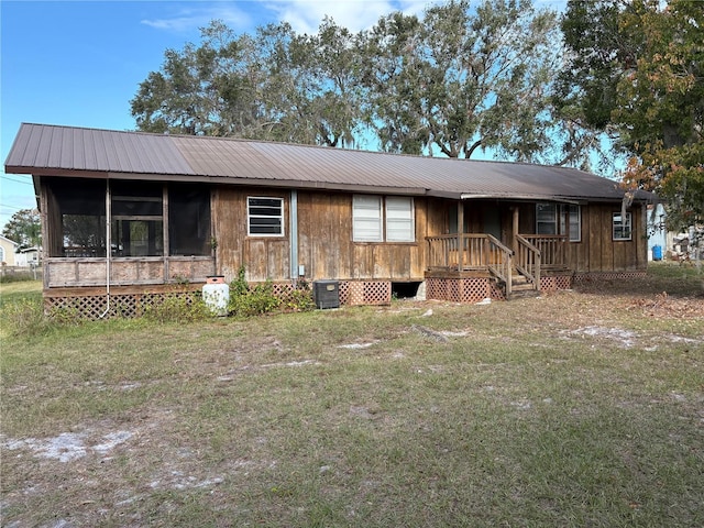 view of ranch-style home