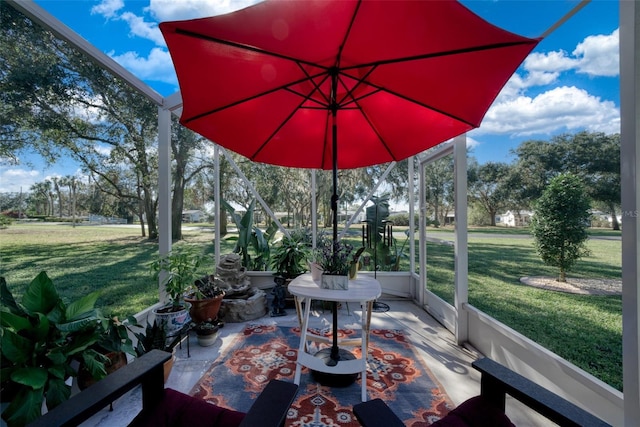 view of patio