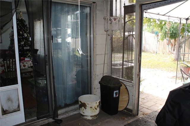 view of doorway