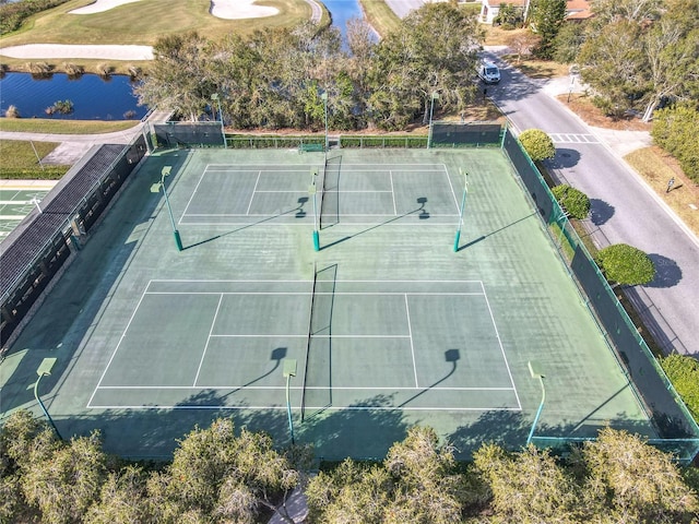 4101 Limerick Dr, Lake Wales, FL 33859 - view of tennis court