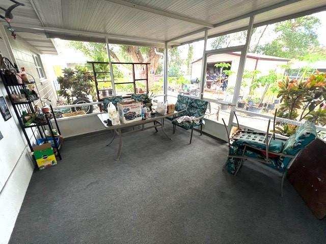 sunroom with a wealth of natural light