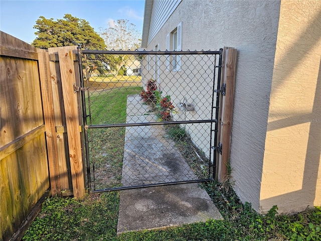 view of gate