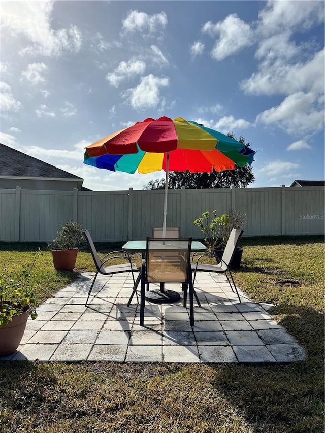 view of patio / terrace