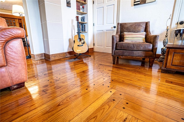 view of living area