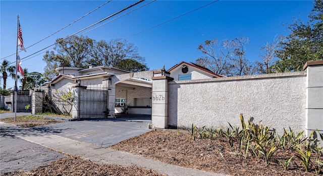 view of property exterior