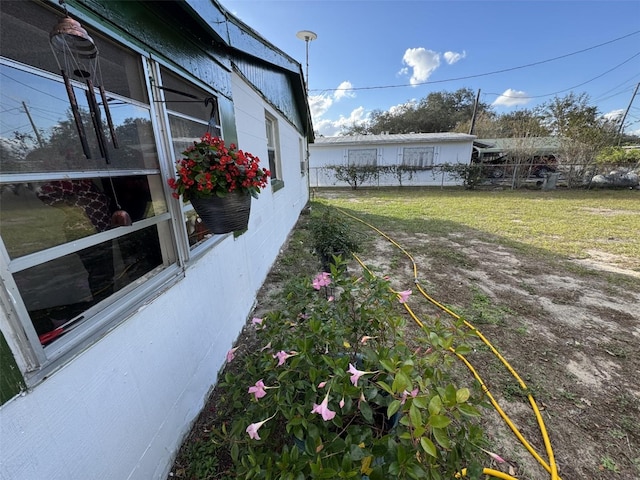 view of yard