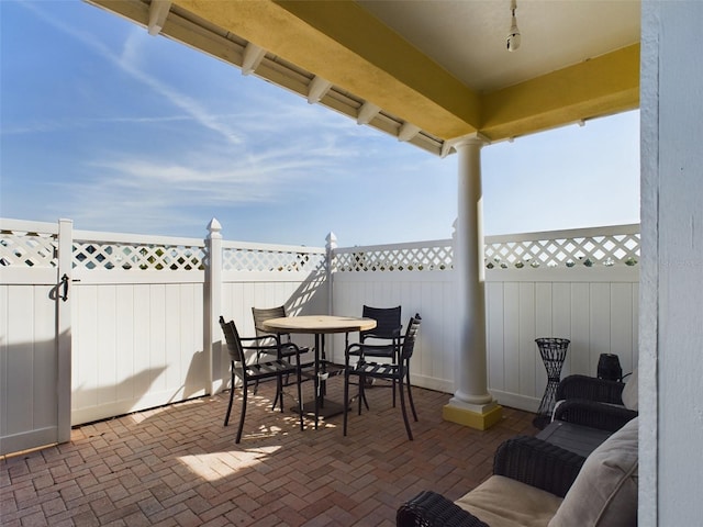 view of patio / terrace