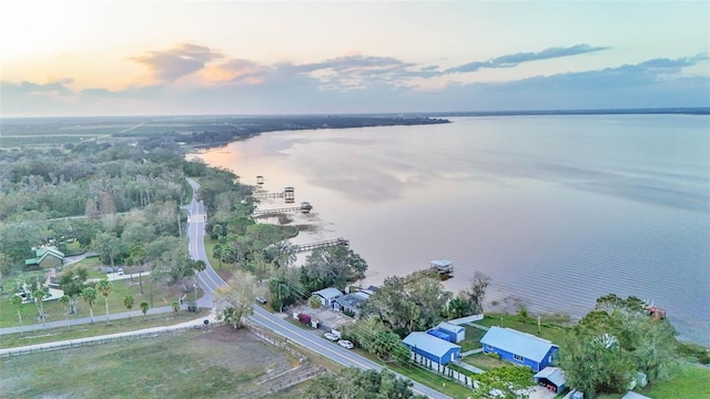 1769 S Lake Reedy Blvd, Frostproof, FL 33843 - aerial view at dusk of a water view