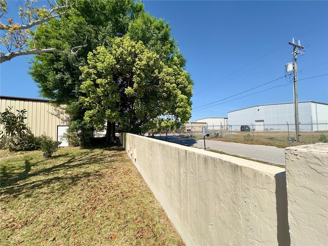 view of road